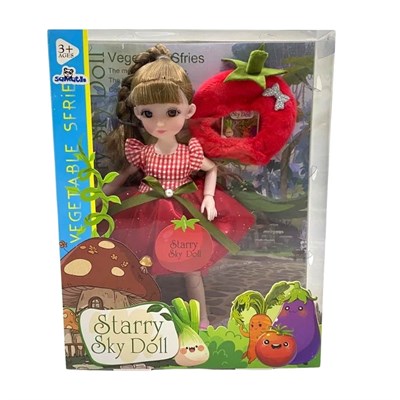 Samatlı Kutulu Starry Sky Doll Bebek