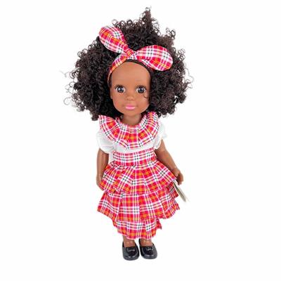 Seher 36 Cm Siyah Kıyafetli Tam Vinil Bebek İngilizce Şarkı Söylüyor