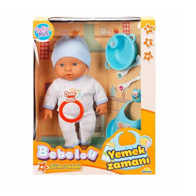 Bebelou Yemek Zamanı Sesli Bebek Seti 35 cm