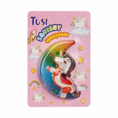 Tusi Squishy Ay Unicorn Köpük Oyuncak