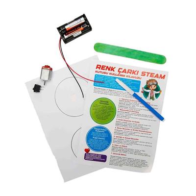 Sunman Stem Renk Çarkı Bilim Seti