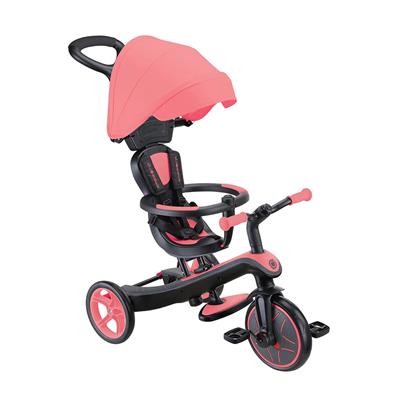 Globber Explorer 4in1 Trike Bisiklet Pembe