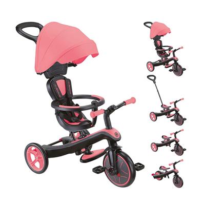 Globber Explorer 4in1 Trike Bisiklet Pembe