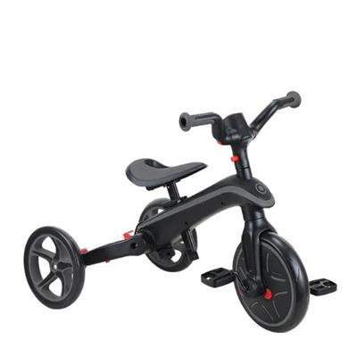 Globber Explorer 4in1 Katlanabilir Bisiklet Siyah Gri