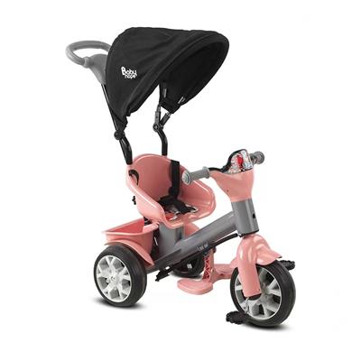 Ümit Babyhope Bobo Speed Tenteli Pembe Gri 3 Teker İtmeli Bisiklet