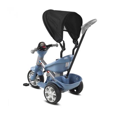 Ümit Babyhope Bobo Speed Tenteli Mavi Gri 3 Teker İtmeli Bisiklet