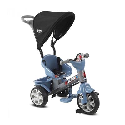 Ümit Babyhope Bobo Speed Tenteli Mavi Gri 3 Teker İtmeli Bisiklet