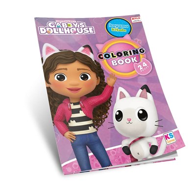 Ks Games Gabbys Dollhouse Boyama Kitabı