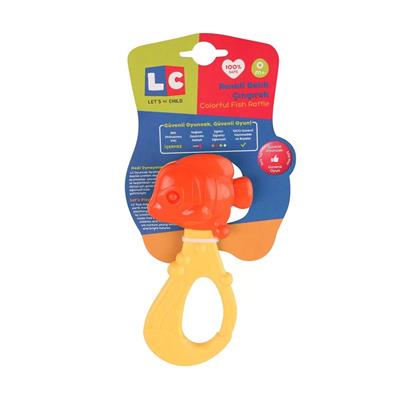 Lets Be Child Renkli Balık Çıngırak