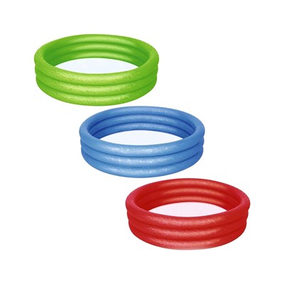Bestway 102x25 Cm Üç Bölmeli Şişme Havuz