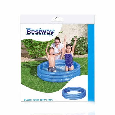 Bestway 102x25 Cm Üç Bölmeli Şişme Havuz