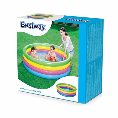 Bestway 4 Bölmeli Neon Renk Havuz 1.57x46 Cm