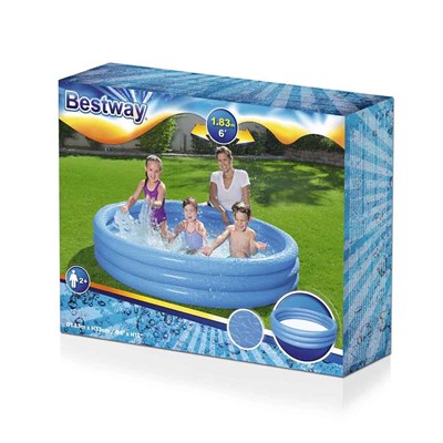 Bestway Jumbo 3 Bölmeli Havuz 183x33 Cm