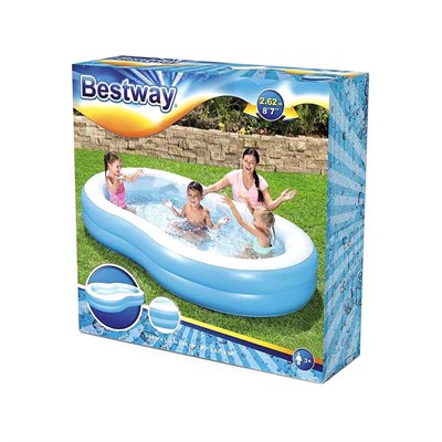 Bestway Oval Jumbo Havuz 262X157X46 Cm