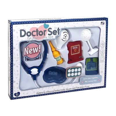 Samatlı Kutulu Oyuncak Doktor Seti