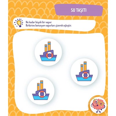 Dikkat Atölyesi Mantıksal Düşünme Becerileri ve Dikkat Etkinlik Kitabı