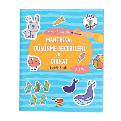 Dikkat Atölyesi Mantıksal Düşünme Becerileri ve Dikkat Etkinlik Kitabı