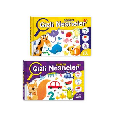 12-36 Ay ilk Etkinlik Kitabım Seti Sayılar - Renkler
