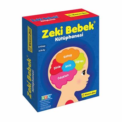 6-24 Ay Zeki Bebek Kütüphanesi 8li Kitap Seti