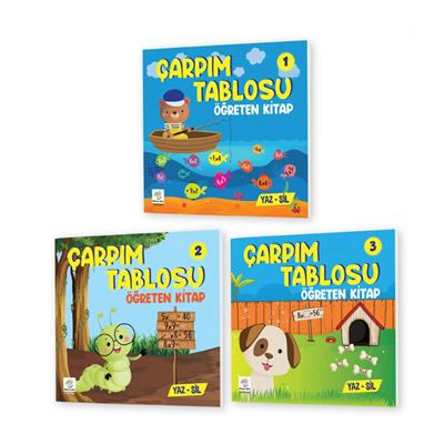 Çarpım Tablosu Öğreten Kitab Seti
