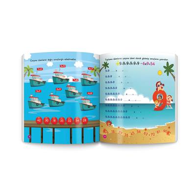 Çarpım Tablosu Öğreten Kitab Seti