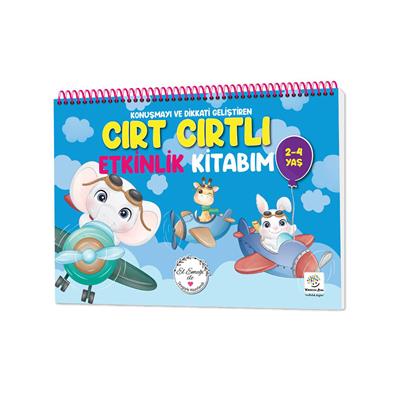 Cırt Cırtlı Etkinlik Kitabım 2-4 Yaş