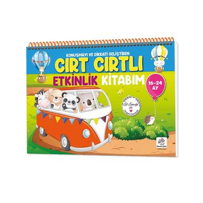 Cırt Cırtlı Etkinlik Kitabım 16-24 Ay