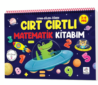 Cırt Cırtlı Matematik Kitabım 3-6 Yaş