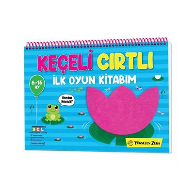 İlk Cırt Cırtlı Keçeli Etkinlik Kitabım