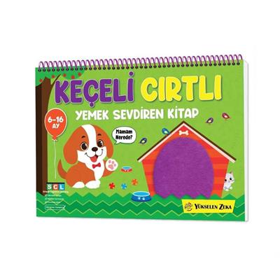 İlk Cırt Cırtlı Keçeli Etkinlik Kitabım Yemek Sevdiren Kitap