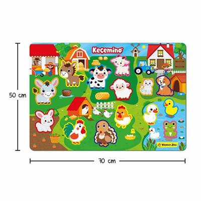 Keçemino Etkinlik Halısı Çiftlik