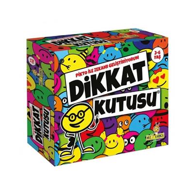 Pikto İle Zekamı Geliştiriyorum 3-6 Yaş Dikkat Kutusu