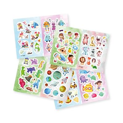 Tükenmeyen Sticker Kitabım Tekrar Tekrar Kullan