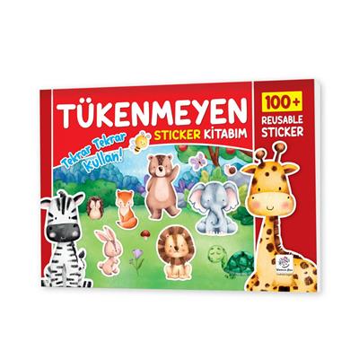 Tükenmeyen Sticker Kitabım Tekrar Tekrar Kullan