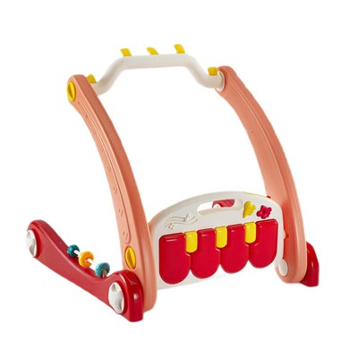Baby 2 Go 2si 1 Arada Kırmızı Piyanolu İlk Arabam ve Oyun Halısı