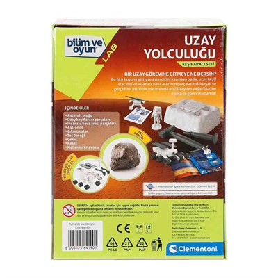 Clementoni Bilim ve Oyun Uzay Yolculuğu Keşif Aracı Seti