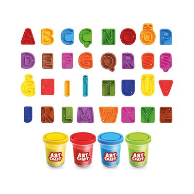 Art Craft Alfabe Hamur Set 224 Gr