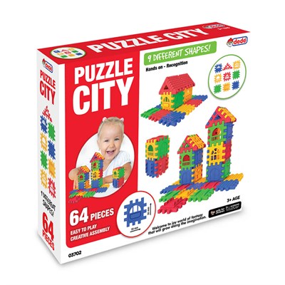 Puzzle City 64 Parça