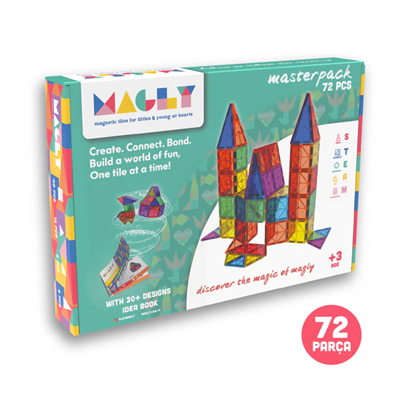 Magly Manyetik Blok 72 Parça