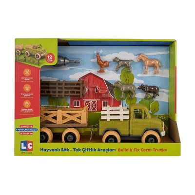 Lets Be Child Hayvanlı Sök Tak Çiftlik Araçları Kamyon
