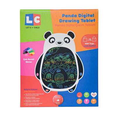 Lets Be Childs Dijital Panda Çizim Tableti