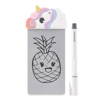 Lets Be Child Silikon Figürlü Manyetik Mini Yazı Tahtası 5.5 İnç