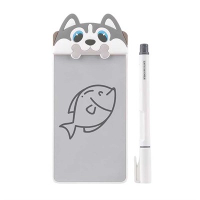 Lets Be Child Silikon Figürlü Manyetik Mini Yazı Tahtası 5.5 İnç