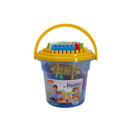 Polesie Yapı Seti İnşaatçı 67 Parça Kovada