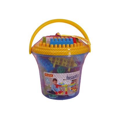 Polesie Yapı Seti İnşaatçı 67 Parça Kovada