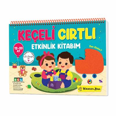12-20 Ay Cırtlı Keçeli Etkinlik Kitabım
