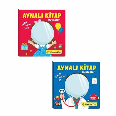Aynalı Kitap 2li Set Duygular Meslekler