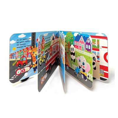 Oyuncak Kitap Ambulans Gerçek Tekerlekli