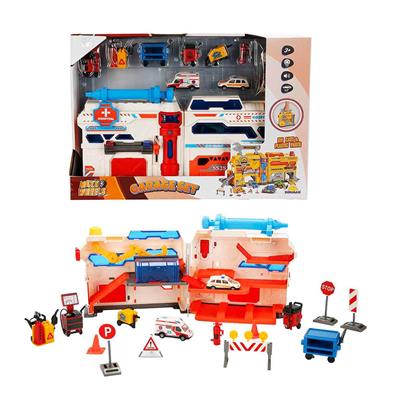 Sunman Maxx Wheels Sesli ve Işıklı Garaj Seti