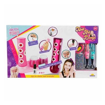 Sunman Pretty Pinky 2in1 Tırnak Tasarım Seti